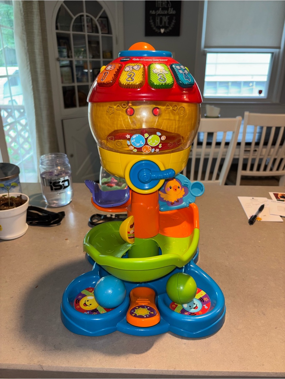 VTech Spin and Learn Activity Toy - Orange, Blue, Green